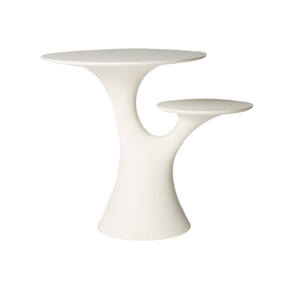 Contemporary Set of White Rabbit Chairs & Table, Stefano Giovannoni For Sale