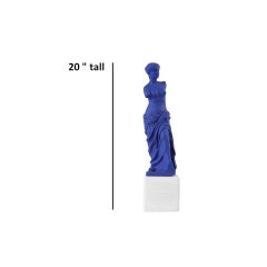 In Stock in Los Angeles, Venus De Milo Statue in Blue