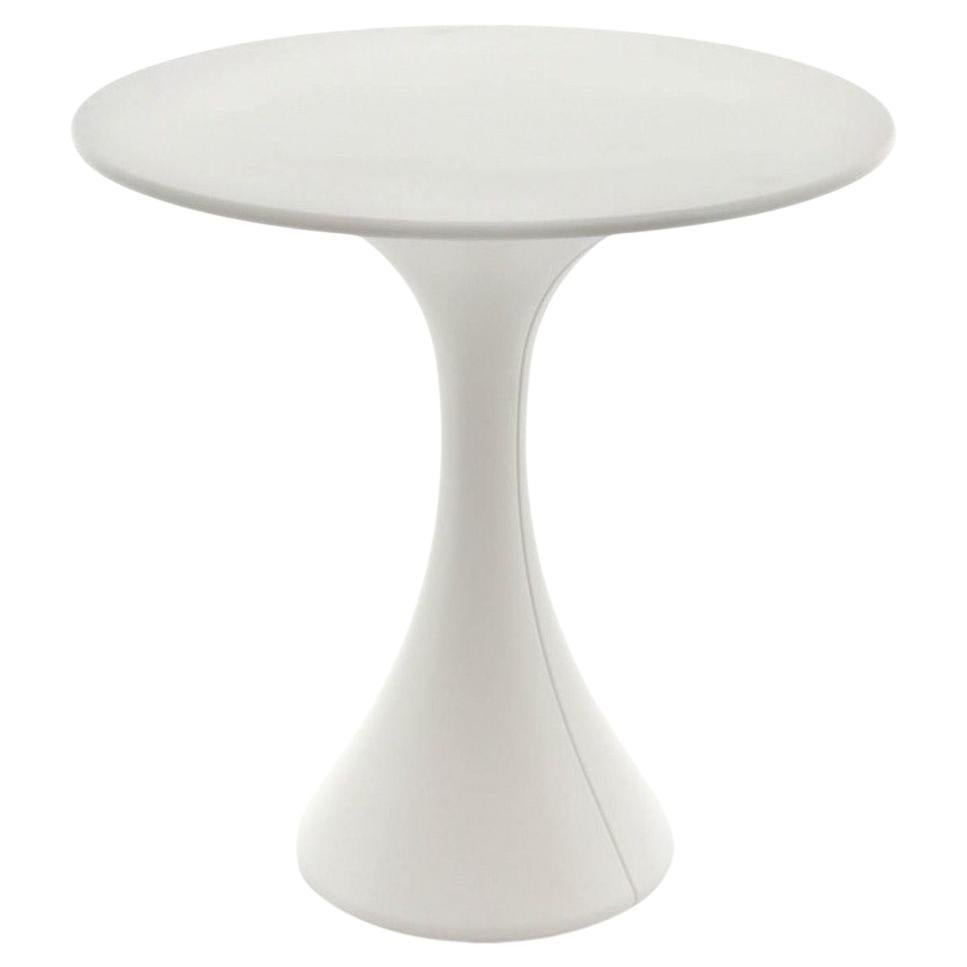 In Stock Kissi Kissi Table D70 Polyethylene White by Driade For Sale