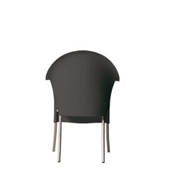 LORD YO Small Armchair Polypropylene/Aluminum Black by Driade