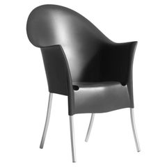 Auf Lager LORD YO Kleiner Sessel aus Polypropylen/Aluminium in Schwarz von Driade