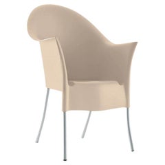 In Stock LORD YO Small Armchair Polypropylene/Aluminum Face Powder by Driade
