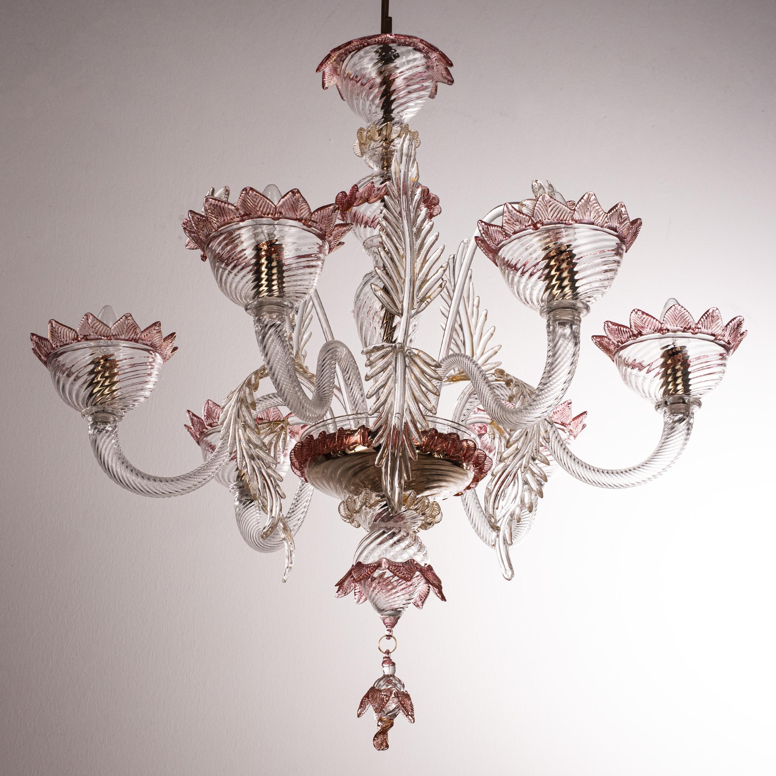 Lampadario unico in vetro di Murano a 6 luci Ruby Pink gold Vintage Made in Italy in stock
Condizioni: condizioni praticamente perfette e mai usate: nessun graffio pesante, nessun difetto, nessuna crepa, nessuna parte mancante.
 
Tipo: Lampadario