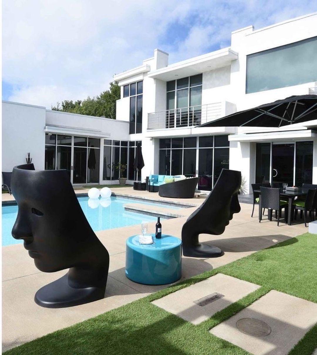 In Stock Nemo Armchair Polyethylene Black by Driade In New Condition For Sale In Beverly Hills, CA