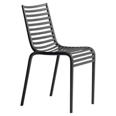 In Stock PIP-e Chair Polypropylene Dark Gray by Driade