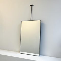 Auf Lager Quadris Decke abgehängten rechteckigen Spiegel mit Bronze Patina Frame