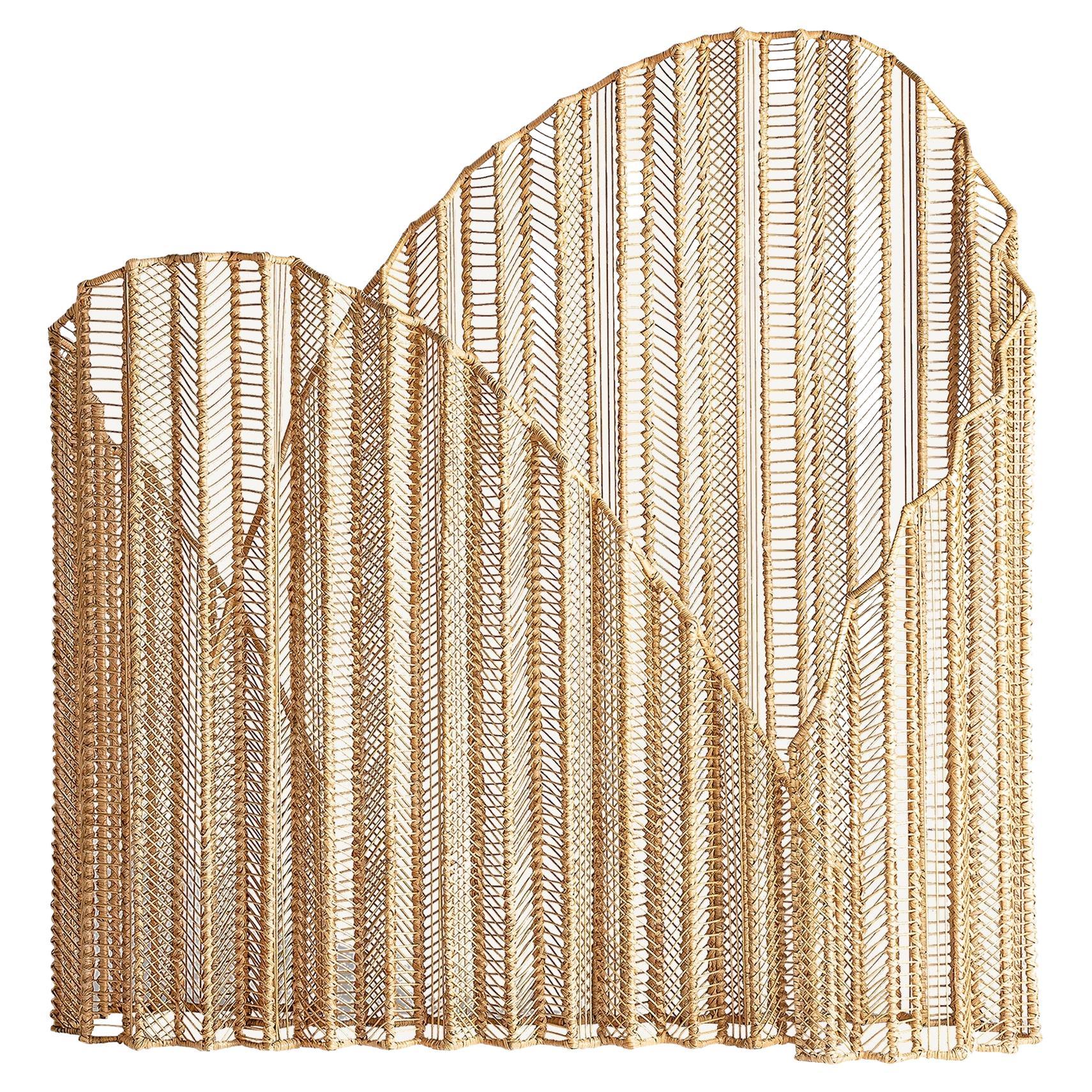 Contemporary Room Divider in Natural Cane bing For Sale at 1stDibs