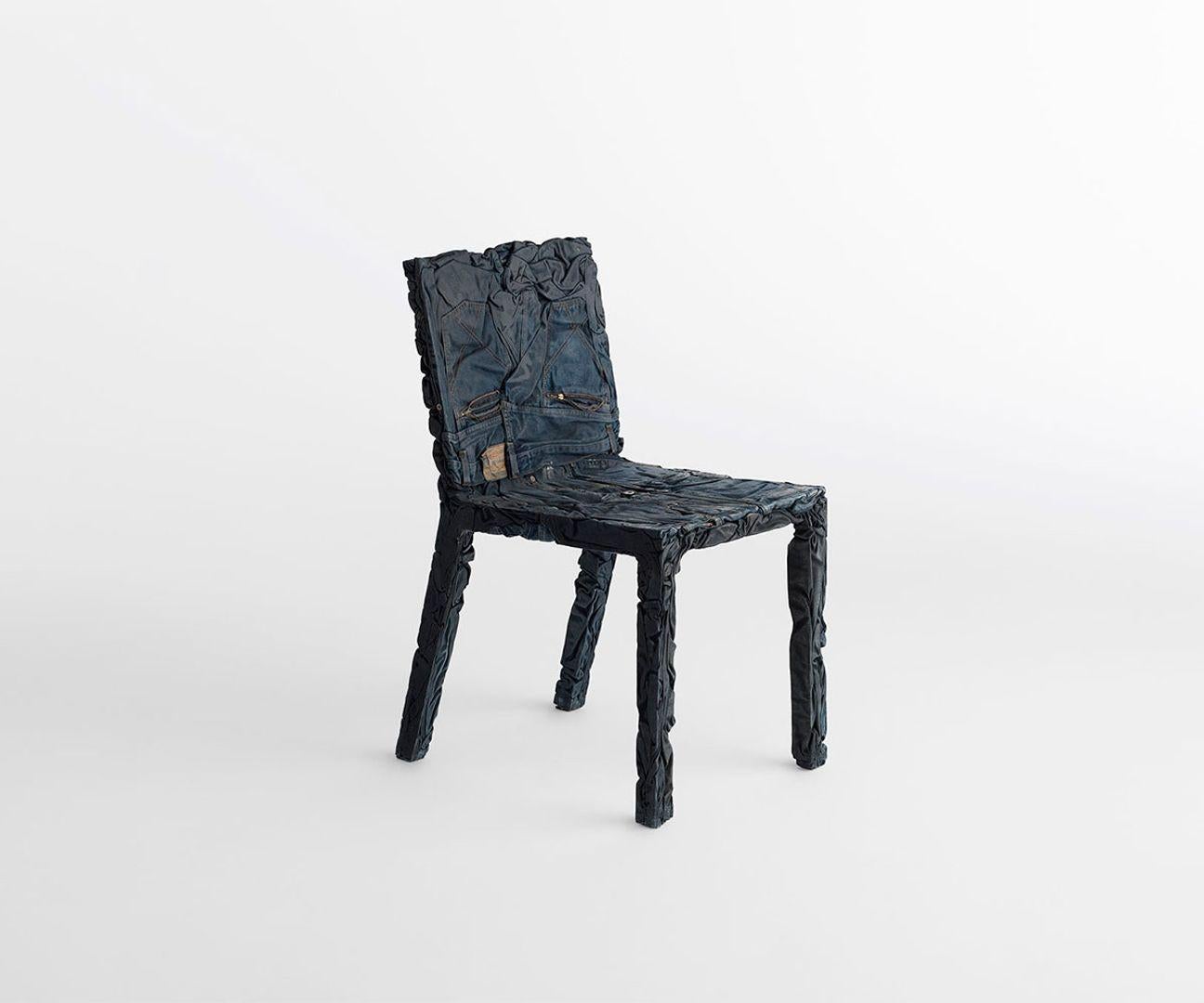 The Remember Me Chair by Casamania is a stylish and contemporary seating option that effortlessly combines comfort and innovation. Designed with a unique focus on sustainable materials, this chair showcases a distinct look that is perfect for both