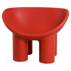 In Stock Roly Poly Armchair Red Brick By Driade, Faye Toogood