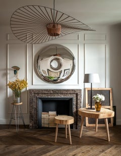 En Stock Espejo de pared de acero inoxidable pulido Rondo 150 by Zieta