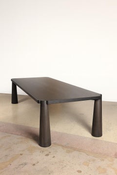 In magazzino - Tavolo da pranzo STOR in frassino massiccio tinto - 123 "x49"