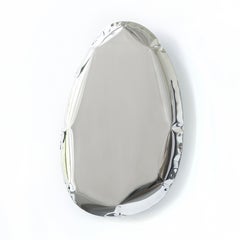 In Stock Tafla O4.5 Polished Stainless Steel Wall Mirror by Zieta