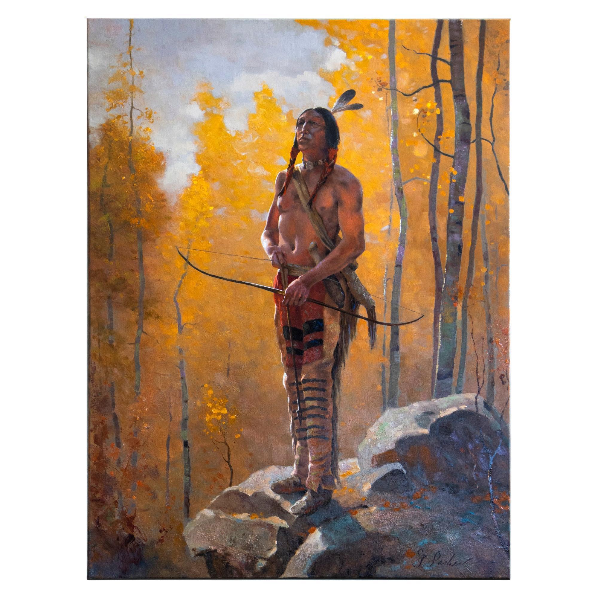 En el Aspen Pintura al óleo original de Greg Parker