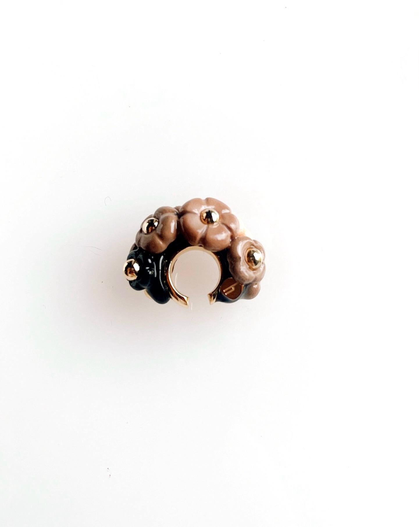 Arts and Crafts In the Garden, Blossom Teardrop Ear cuff For Sale