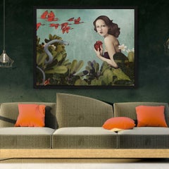 Dans le jardin du bien et du mal Peinture numérique