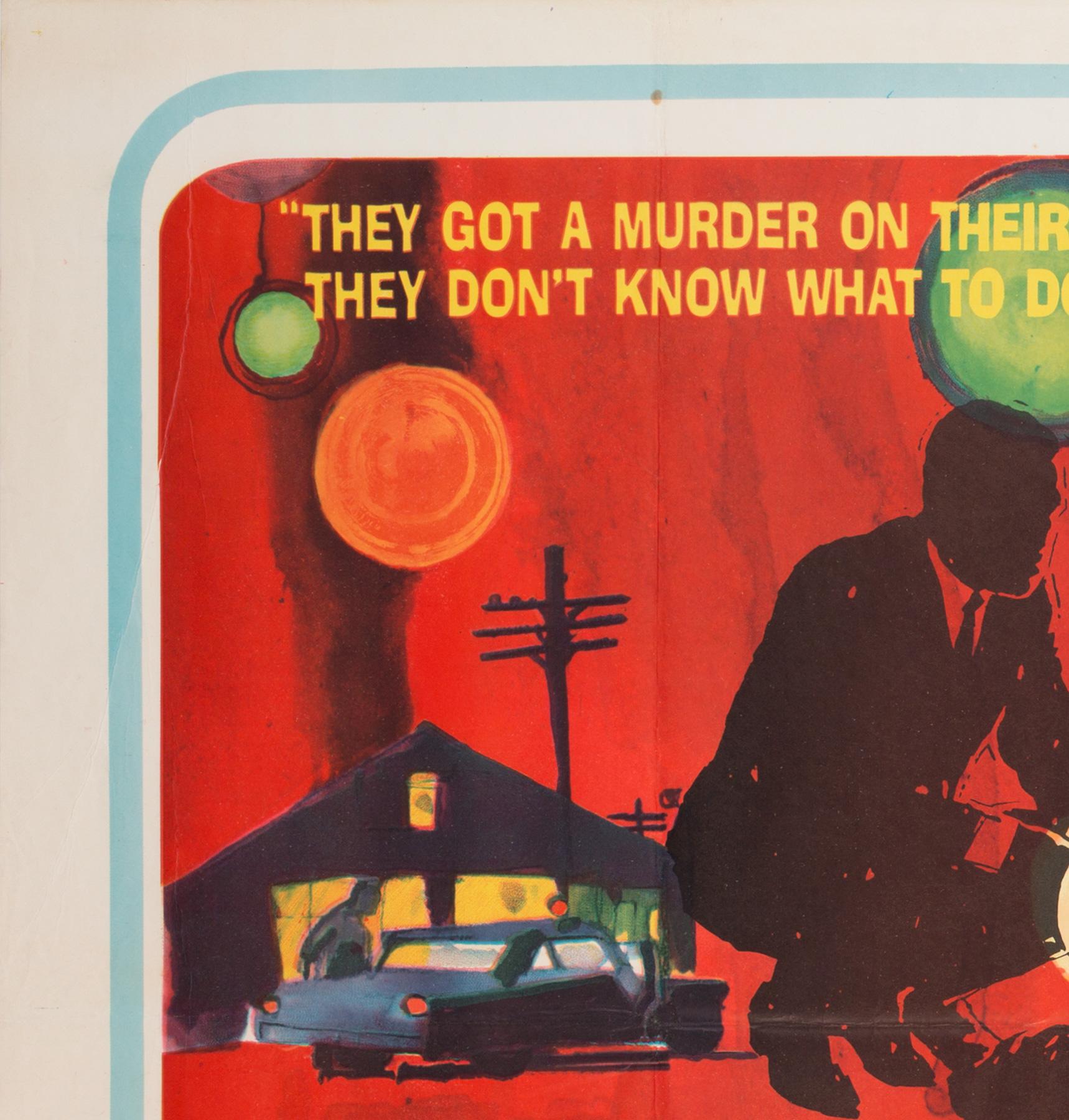 Affiche originale britannique du film « In the Heat of the Night », 1967 en vente 2