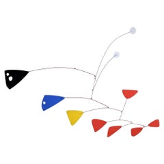 In the Manner of Alexander Calder Hanging mobile Sculpture