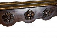 In the Manner of Gillows, A William IV Carved Mahogany Console Table