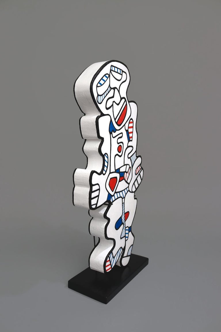 Hand-Crafted in the Manner of Jean Dubuffet Sculpture For Sale