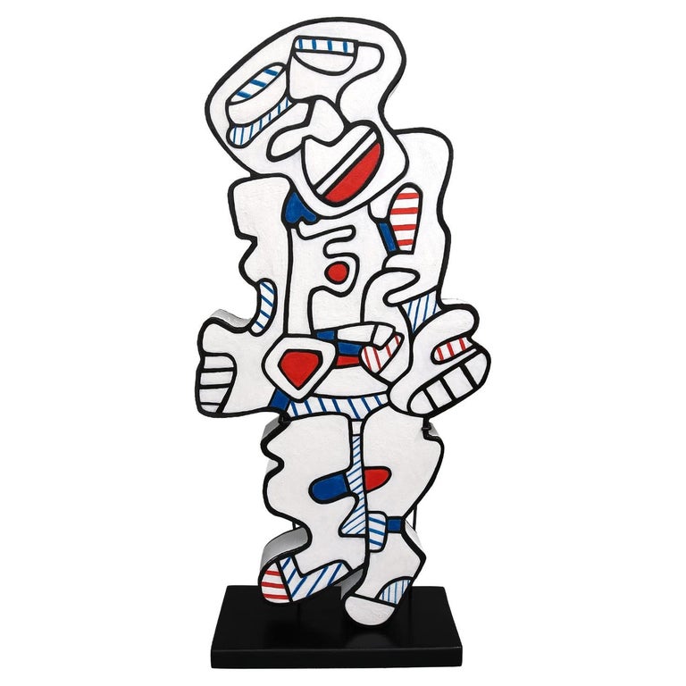 in the Manner of Jean Dubuffet Sculpture For Sale