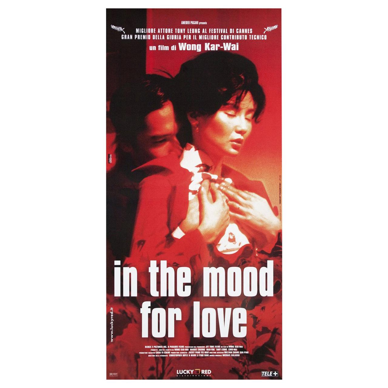 'In the Mood for Love' 2000 Italian Locandina Film Poster