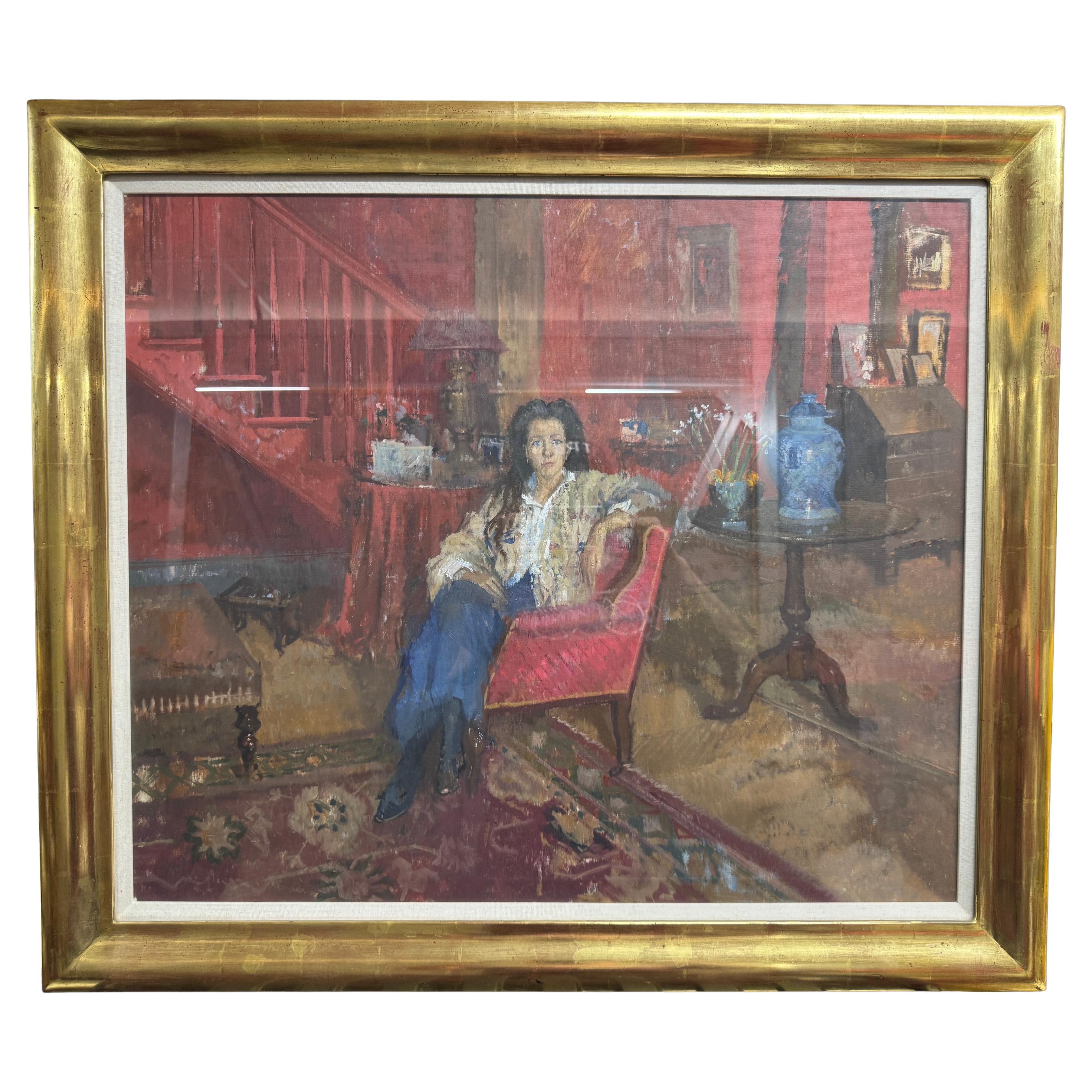 IN THE SITTING ROOM von Peter Kuhfeld (geb. 1952)