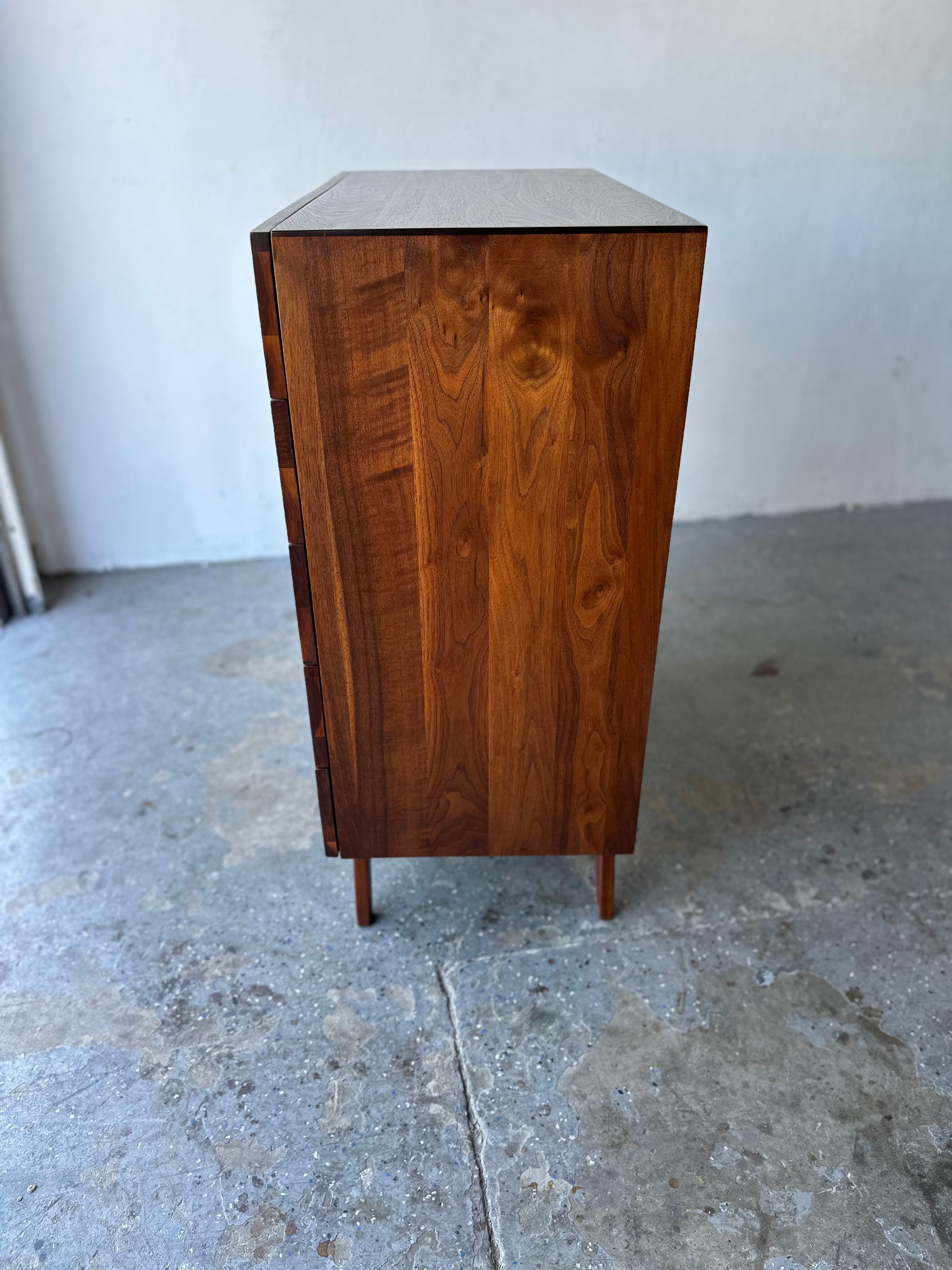 Mid-20th Century In the style Arne Vodder Solid walnut Chest or Highboy, Mid Century 1960/50’s For Sale