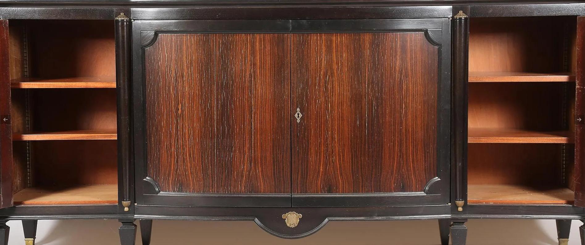 French Art Deco Sideboard in the Style of André Arbus, circa 1940 For Sale