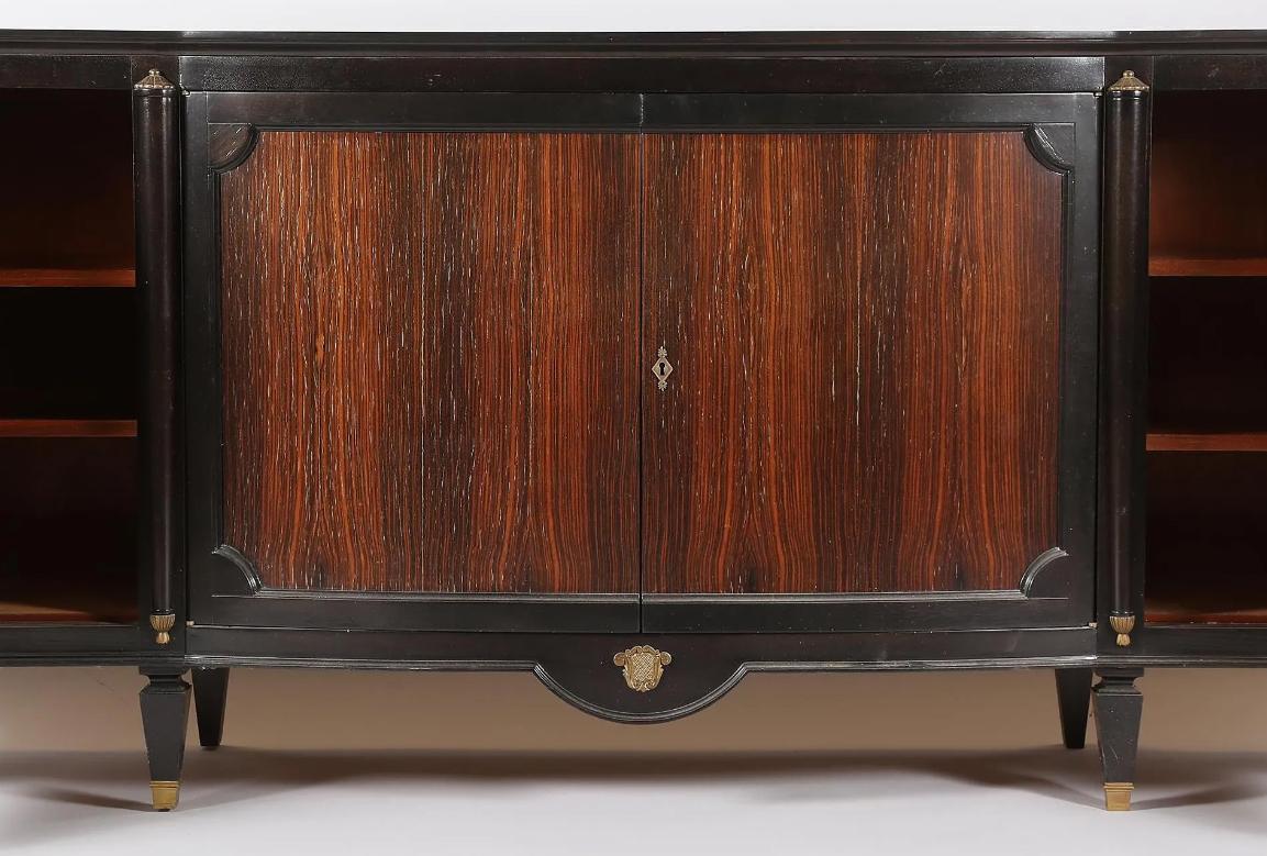 Mid-20th Century Art Deco Sideboard in the Style of André Arbus, circa 1940 For Sale