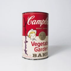 Signed Campbell’s Soup Can Bank (Vegetable Garden), Pop Art, 20th Century