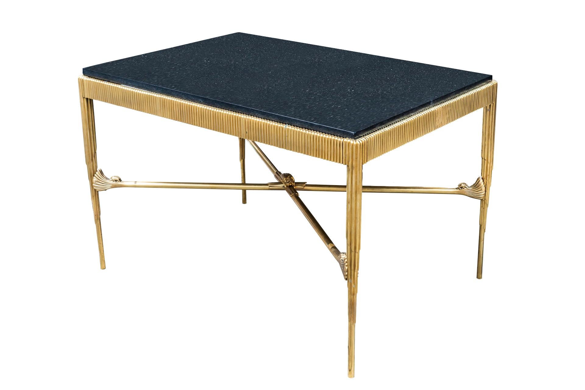 Mid-Century Modern In the style of Armand-Albert Rateau, Pair of Tables, France, circa 1990