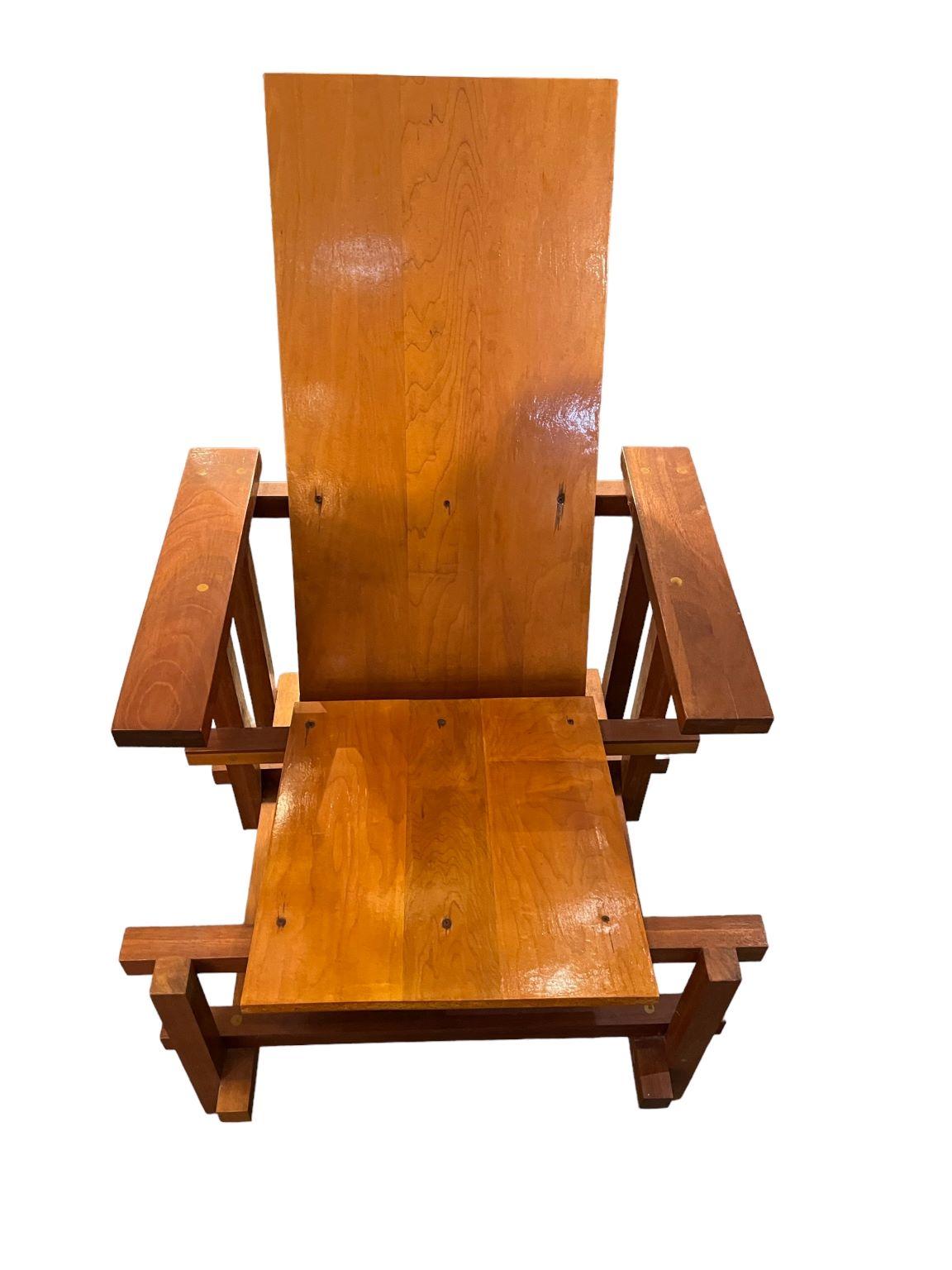 blauwe fauteuil