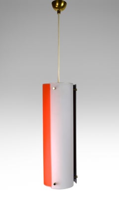 In the style of Gino Sarfatti, Pair of Italian Glass Lanterns