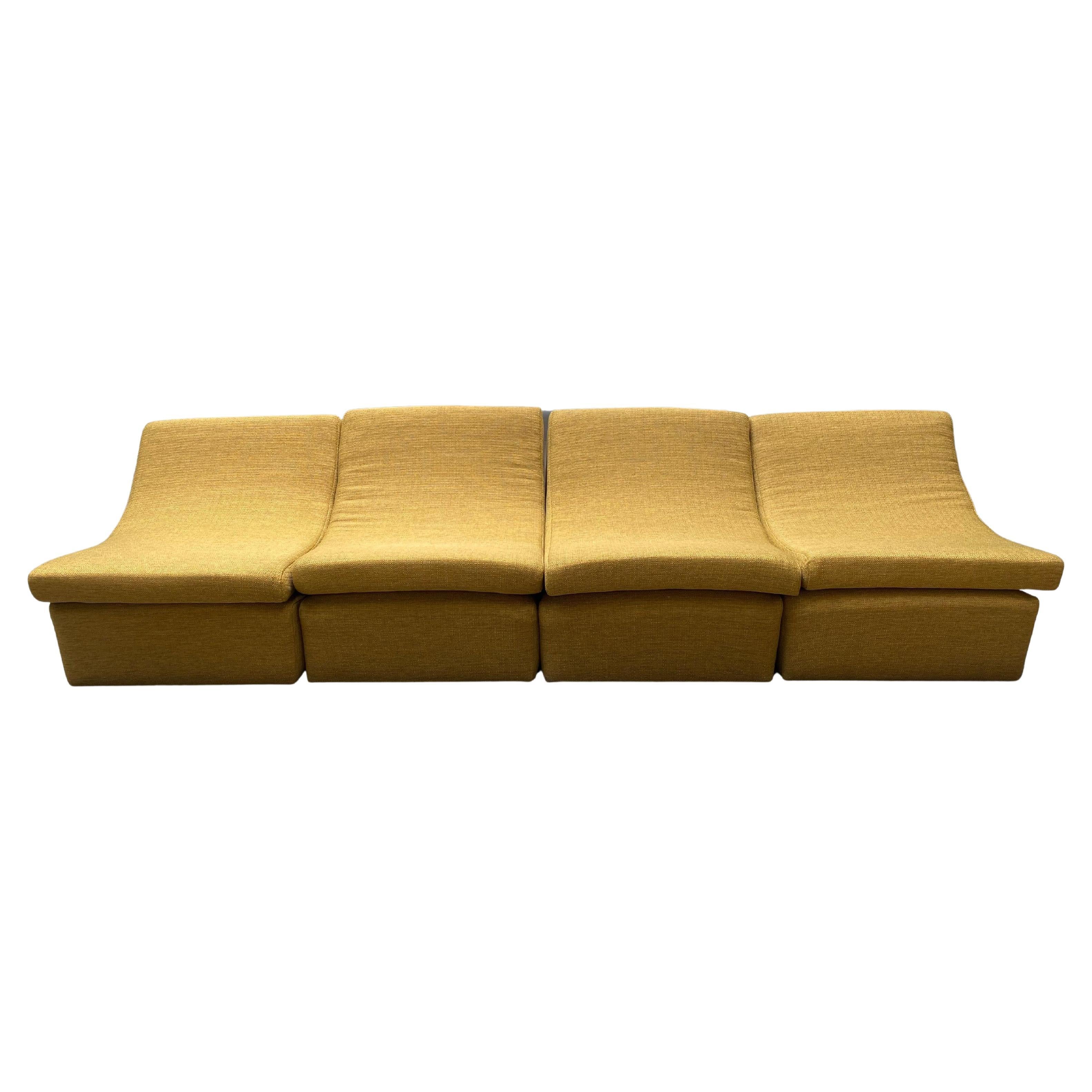 in the Style of Guy Lefèvre Soft Sofa 1972 For Sale
