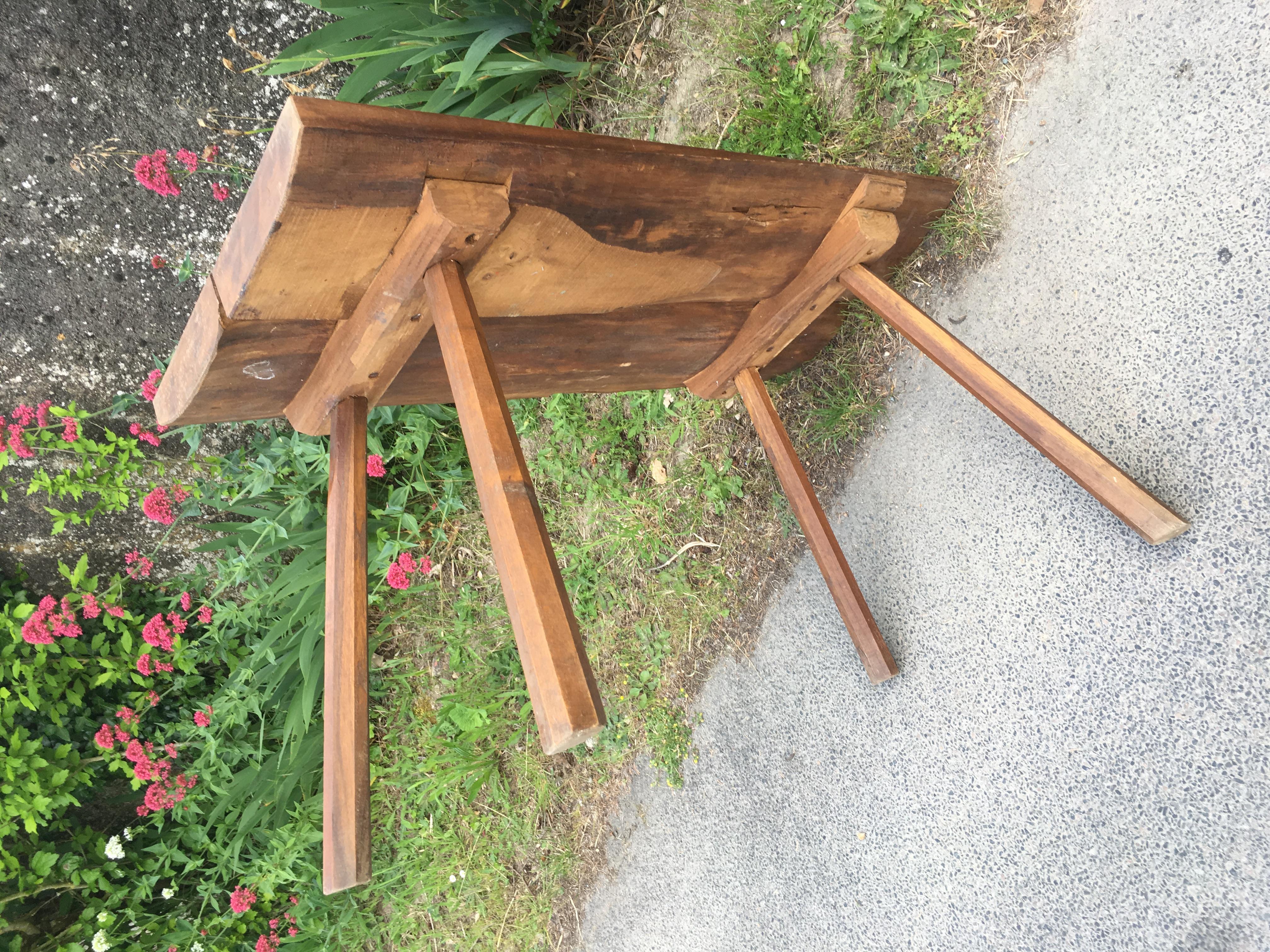 Mid-Century Modern In the Style of Jean Touret Atelier Marolles Coffee Table For Sale