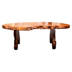 In the Style of Nakashima, Coffee Table, France, circa 1960