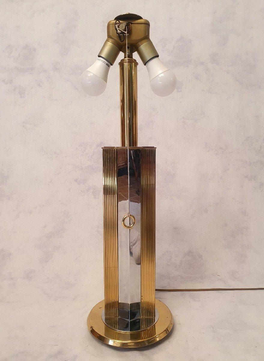In the Style of Romeo Rega Desk Lamp - Metal, Ca 1970 For Sale 6