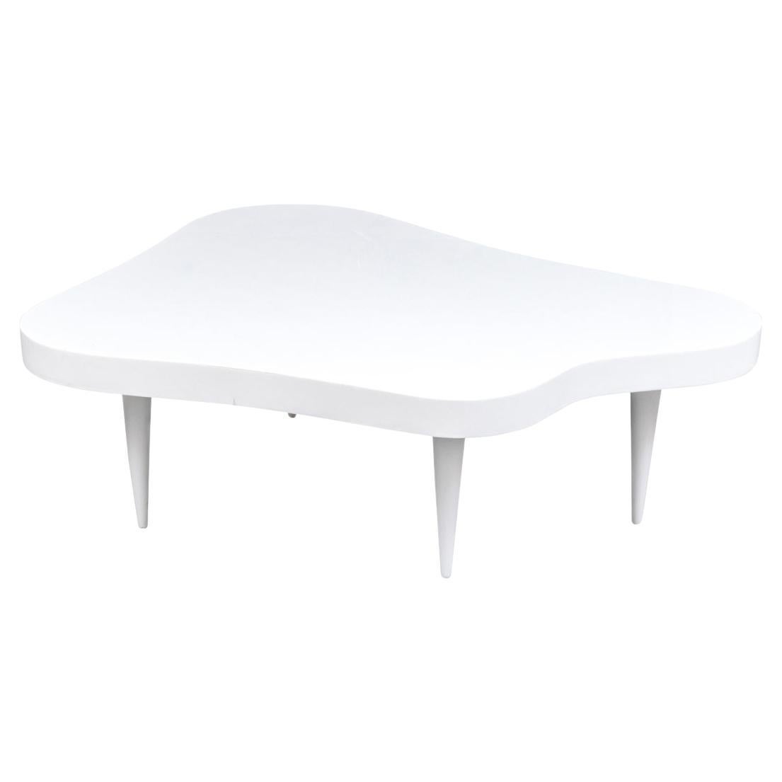 In The Style Of T.H. Robsjohn- Gibbings Free Form "Cloud" Coffee Table