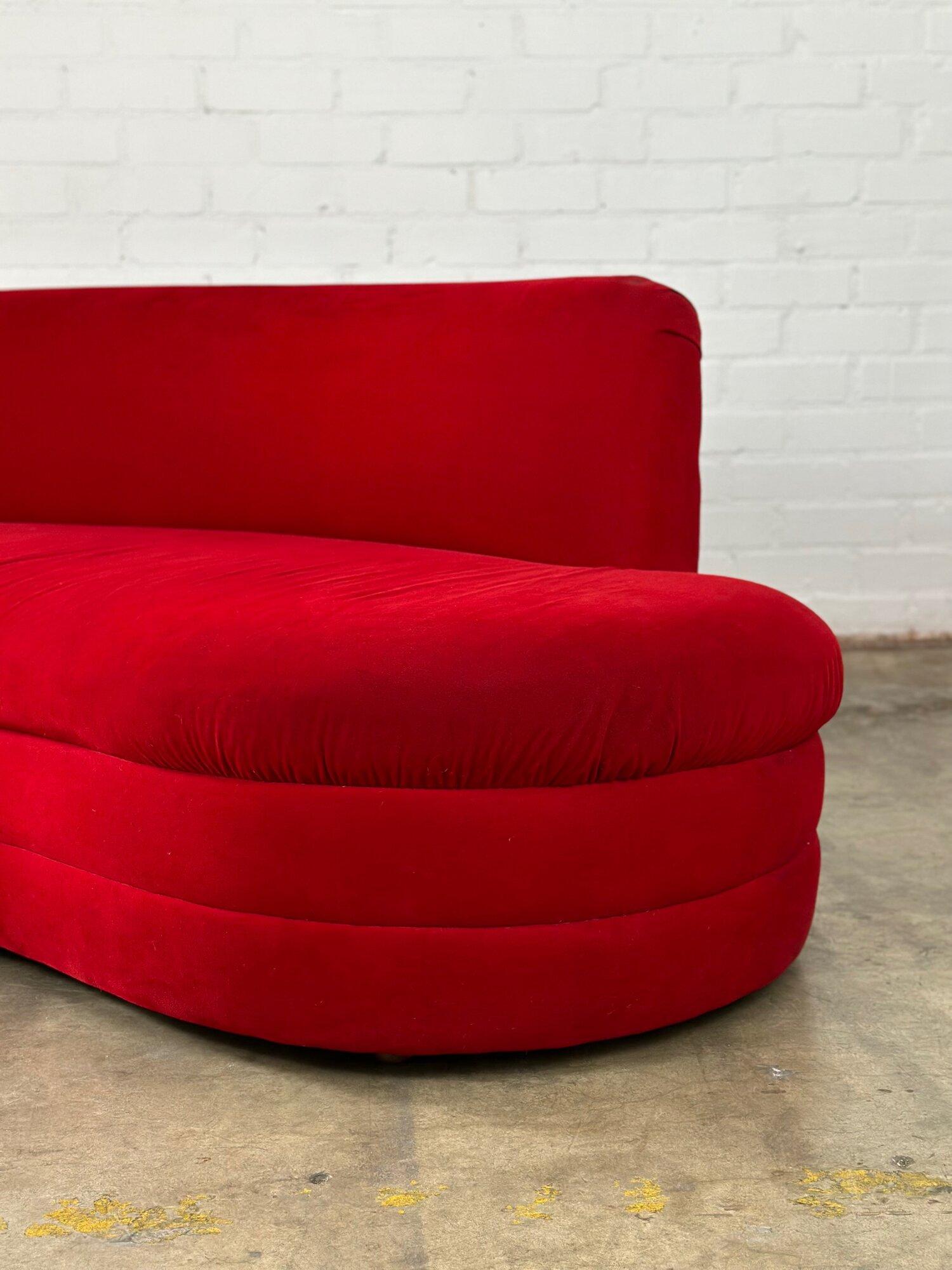 American in the Style of the Vladimir Kagan “Cloud” Sofa