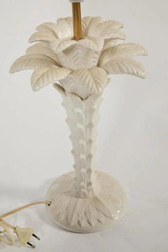 In the style of  Tommaso Barbi Ceramic Table Lamp, circa 1970