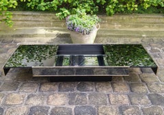 Dans le style de Willy Rizzo Bar cocktail Coffee Table, 70s - 1970, Italy - Cidue