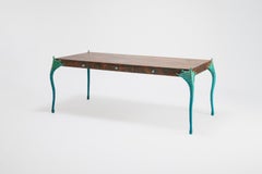 In the Wake of Symmetry South African bronze feet desk