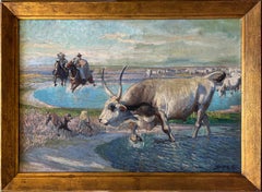 "En el desierto" de Juszkó Béla. Hungría, 1960