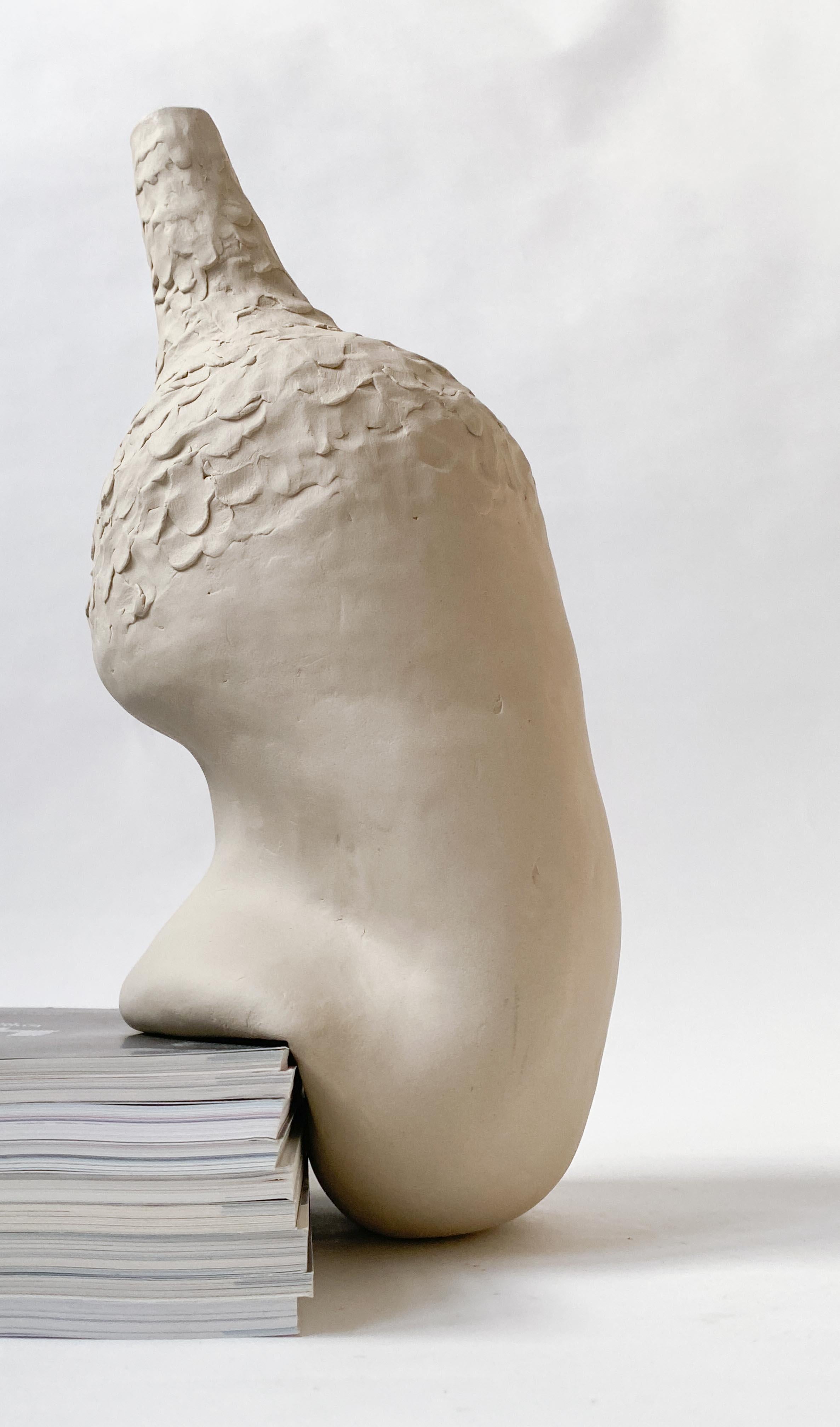 Modern In The Windowsill I Decorative Ceramic Vase by Lillian Tørlen For Sale