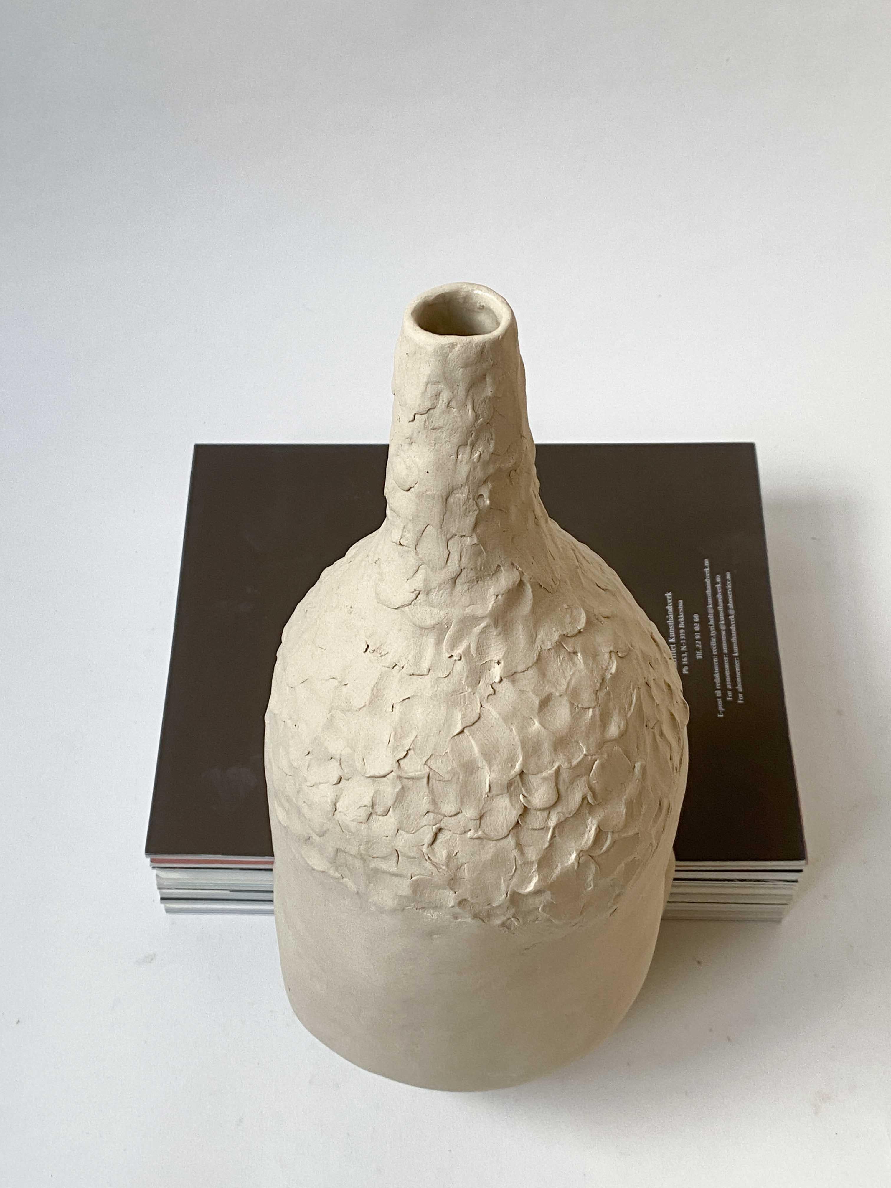 Norwegian In The Windowsill I Decorative Ceramic Vase by Lillian Tørlen For Sale