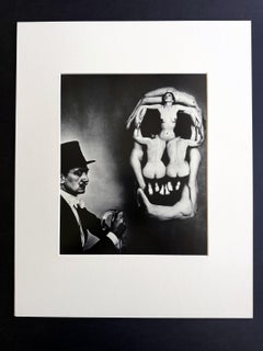 Editioned Dali Photograph In Voluptas Mors by Philippe Halsman