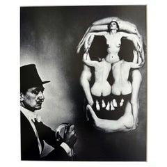 Editioned Dali Photograph In Voluptas Mors by Philippe Halsman