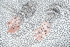 a dot dot dot – Ina Jang, Abstract, Minimalistic, Surrealism, Hands, Dots