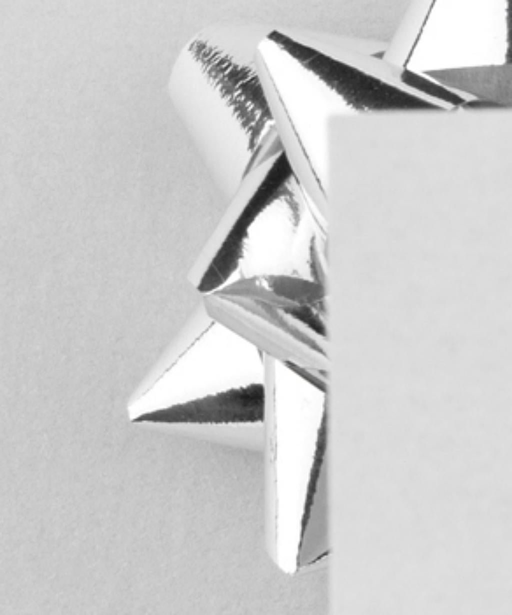 bw – Ina Jang, Abstract, Minimalistic, Object, Art, Still Life, Silver, Star 2