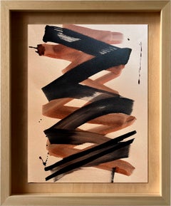 Iñaki Moreno Abstraktes Gemälde 2022 Acrylfarbe Breite 67 Höhe 82 Tiefe 4